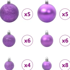 vidaXL Kunstkerstboom met 150 LED Wit 120 cm PVC en Staal