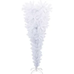 vidaXL Kunstkerstboom met 150 LED Wit 120 cm PVC en Staal