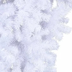 vidaXL Kunstkerstboom met 150 LED Wit 120 cm PVC en Staal