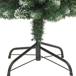 vidaXL Kunstkerstboom met standaard smal 120 cm PVC