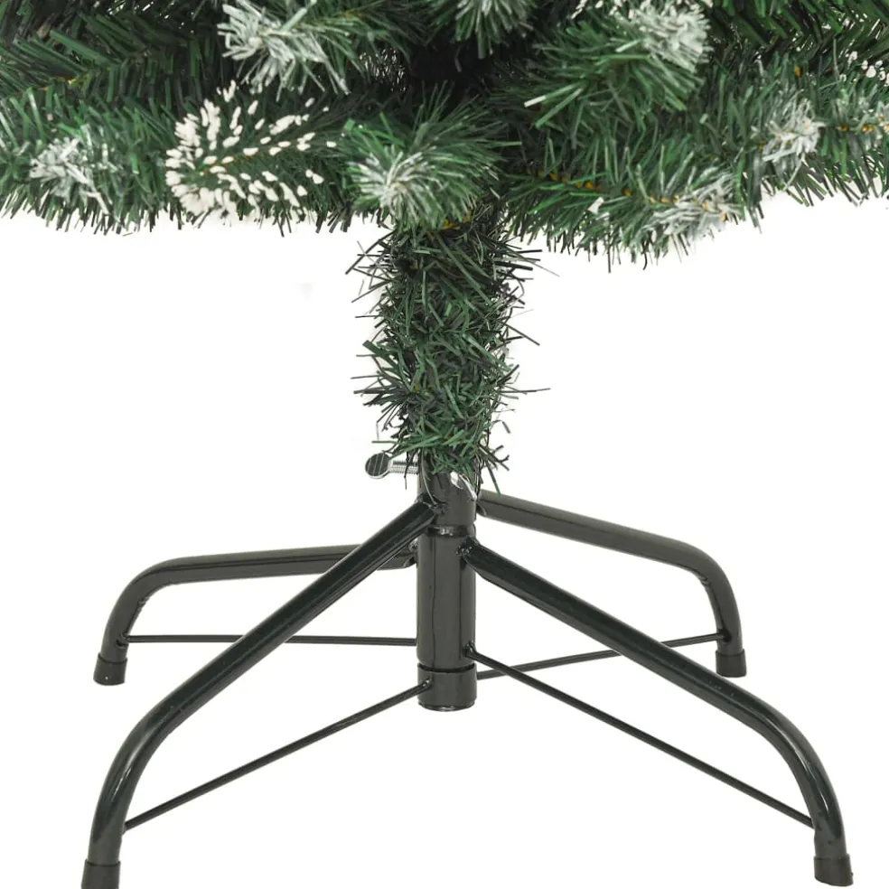vidaXL Kunstkerstboom met standaard smal 120 cm PVC