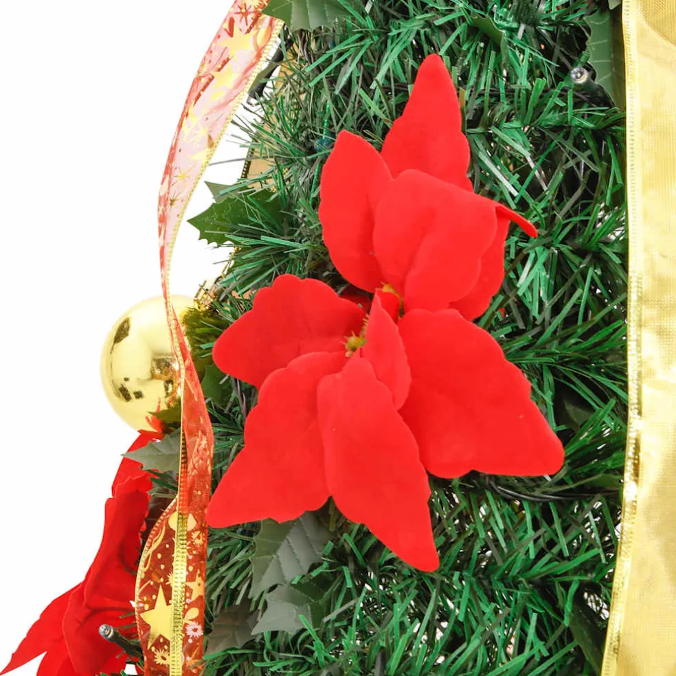 vidaXL Kunstkerstboom pop-up 50 LED's 120 cm groen