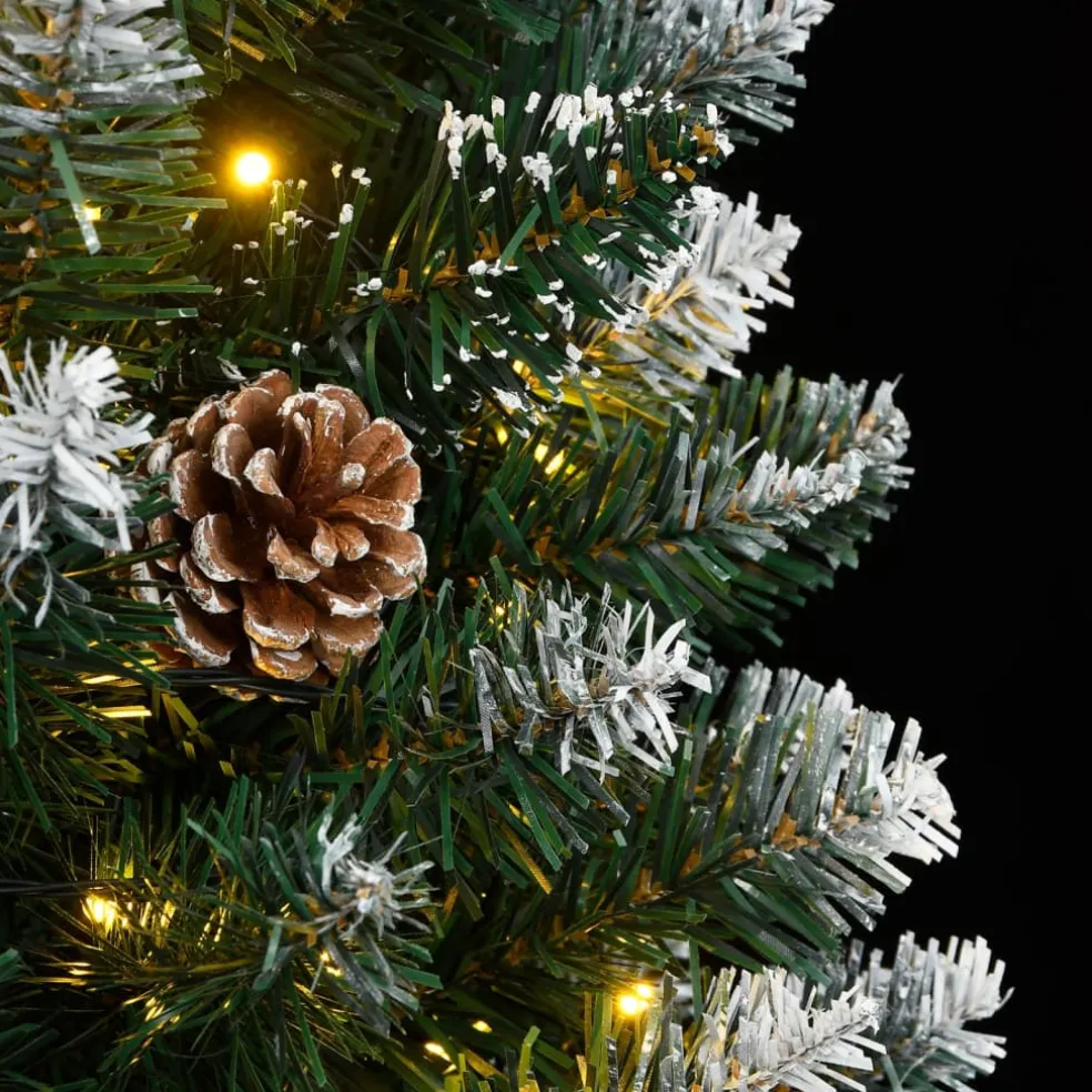 vidaXL Kunstkerstboom smal met 150 LED's 120 cm