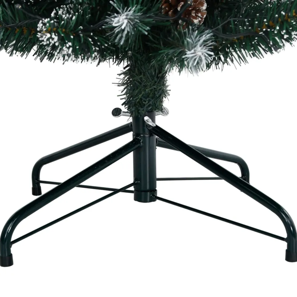 vidaXL Kunstkerstboom smal met 150 LED's 120 cm