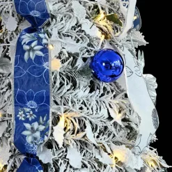 vidaXL Kunstkerstboom Wit 120 cm PVC