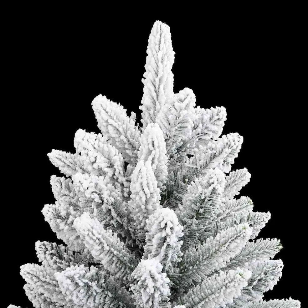 vidaXL Kunstkerstboom Wit 120 cm PVC en Plastic en Staal en PE