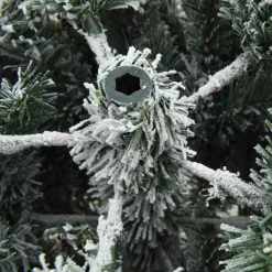 vidaXL Kunstmatige Inklapbare Kerstboom Groen 120 cm PE en PVC