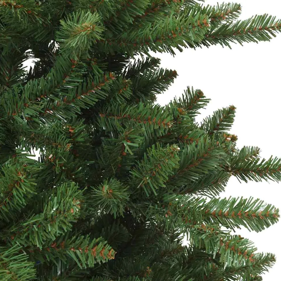 vidaXL Kunstmatige Inklapbare Kerstboom Groen 150 cm PVC en staal