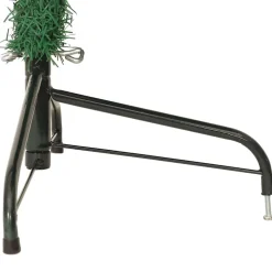 vidaXL Kunstmatig Voorverlicht Kerstboom met 300 LED Groen 180 cm PVC