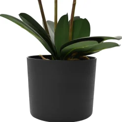 vidaXL Kunstorchidee met pot Roze 45 x 15 x 65 cm Stof, PE en PEVA