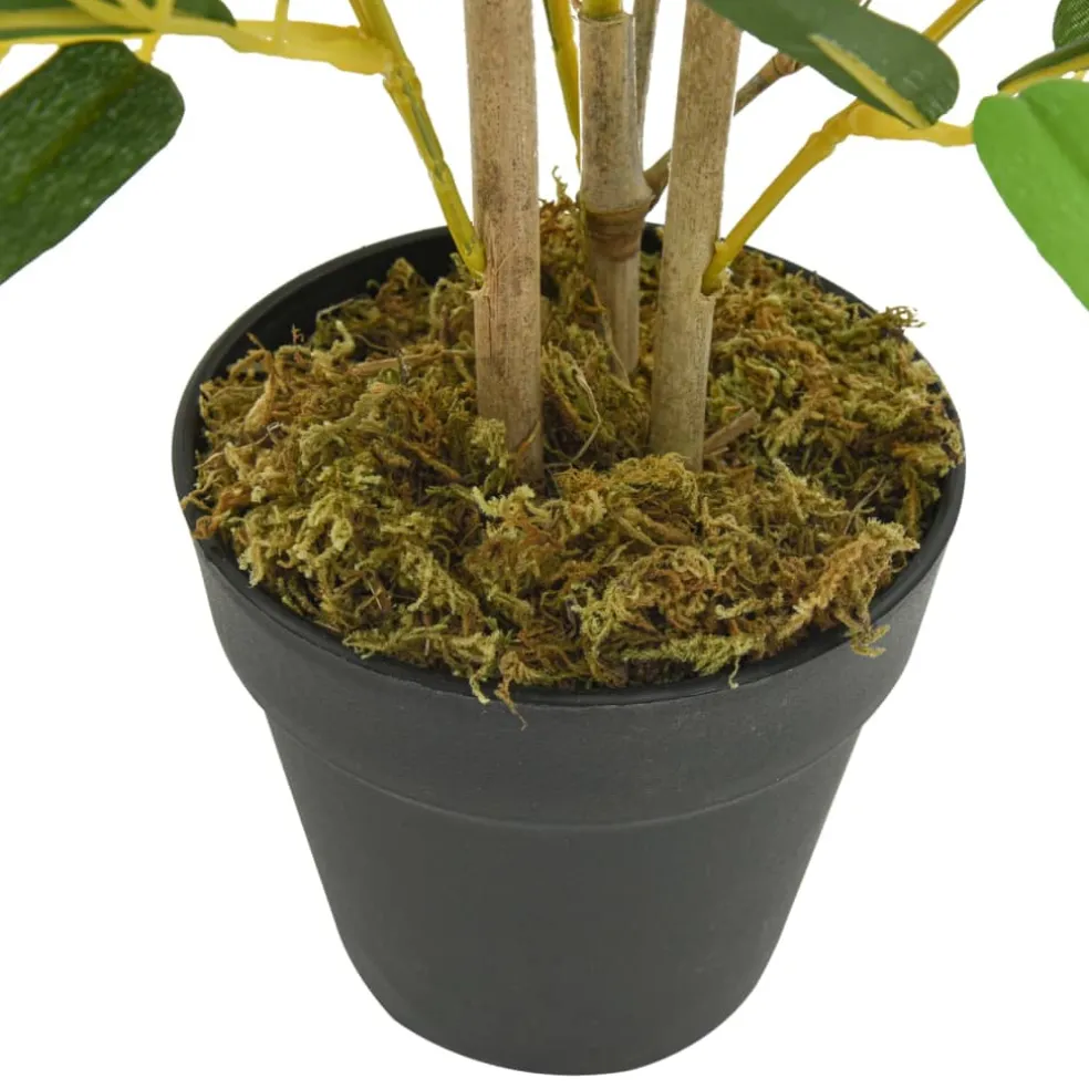 vidaXL Kunstplant bamboe 368 bladeren 80 cm groen