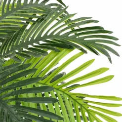 vidaXL Kunstplant met pot cycaspalm 90 cm groen