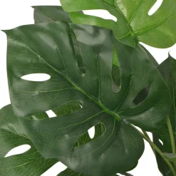 vidaXL Kunstplant met pot monstera 45 cm groen