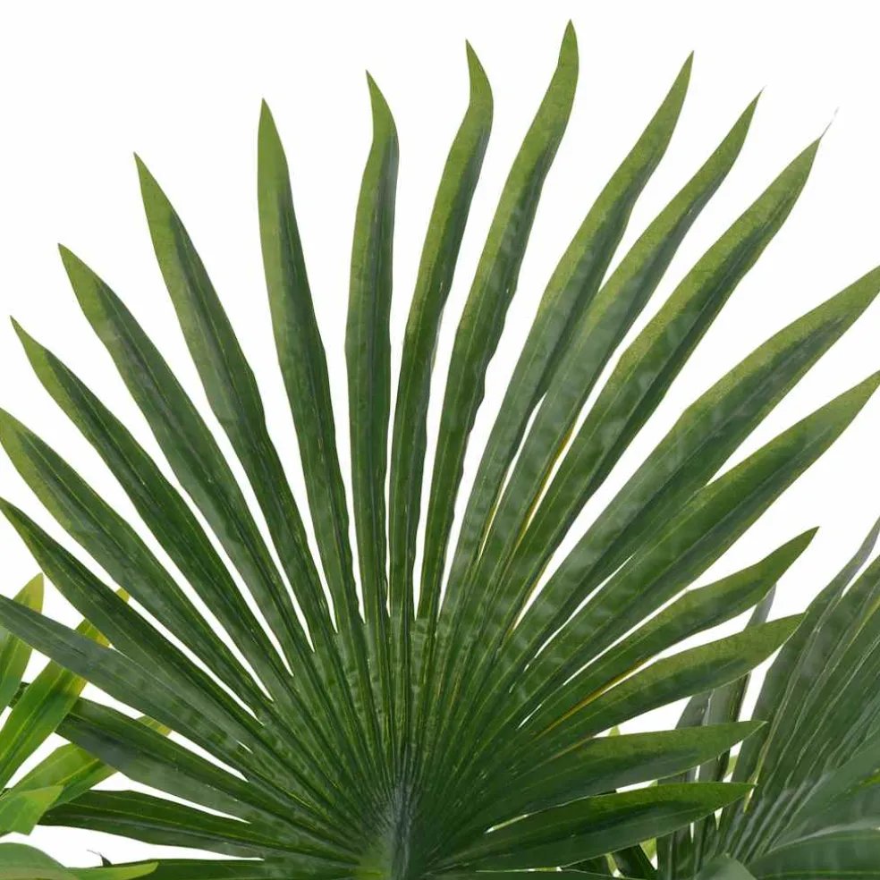 vidaXL Kunstplant met pot palm 70 cm groen