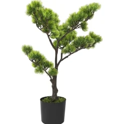vidaXL Kunstplant met pot pinus bonsai 60 cm groen