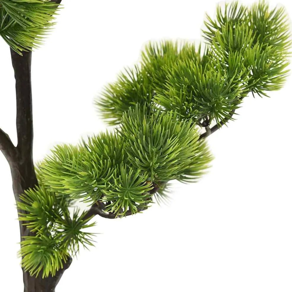 vidaXL Kunstplant met pot pinus bonsai 60 cm groen