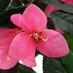 vidaXL Kunstplant met pot rododendron 155 cm groen en roze