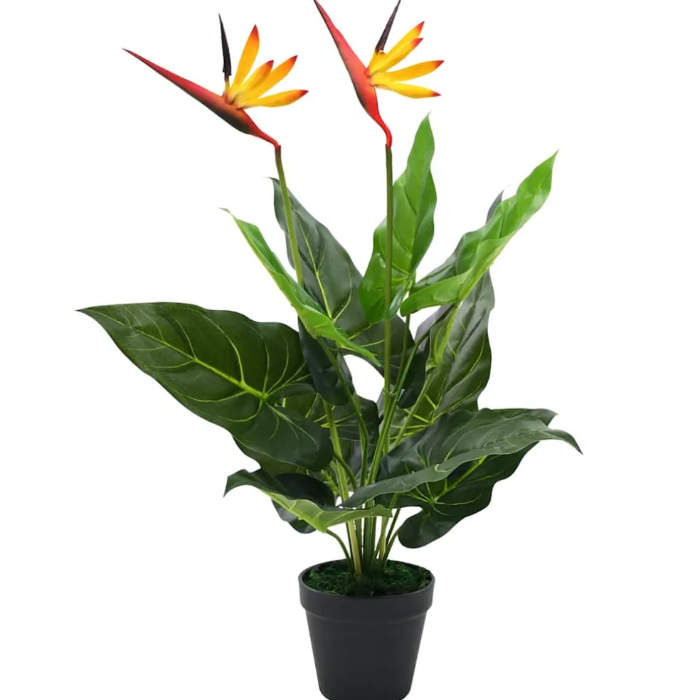 vidaXL Kunstplant paradijsvogelbloem 66 cm