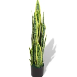 vidaXL Kunst sanseveria plant met pot 90 cm groen