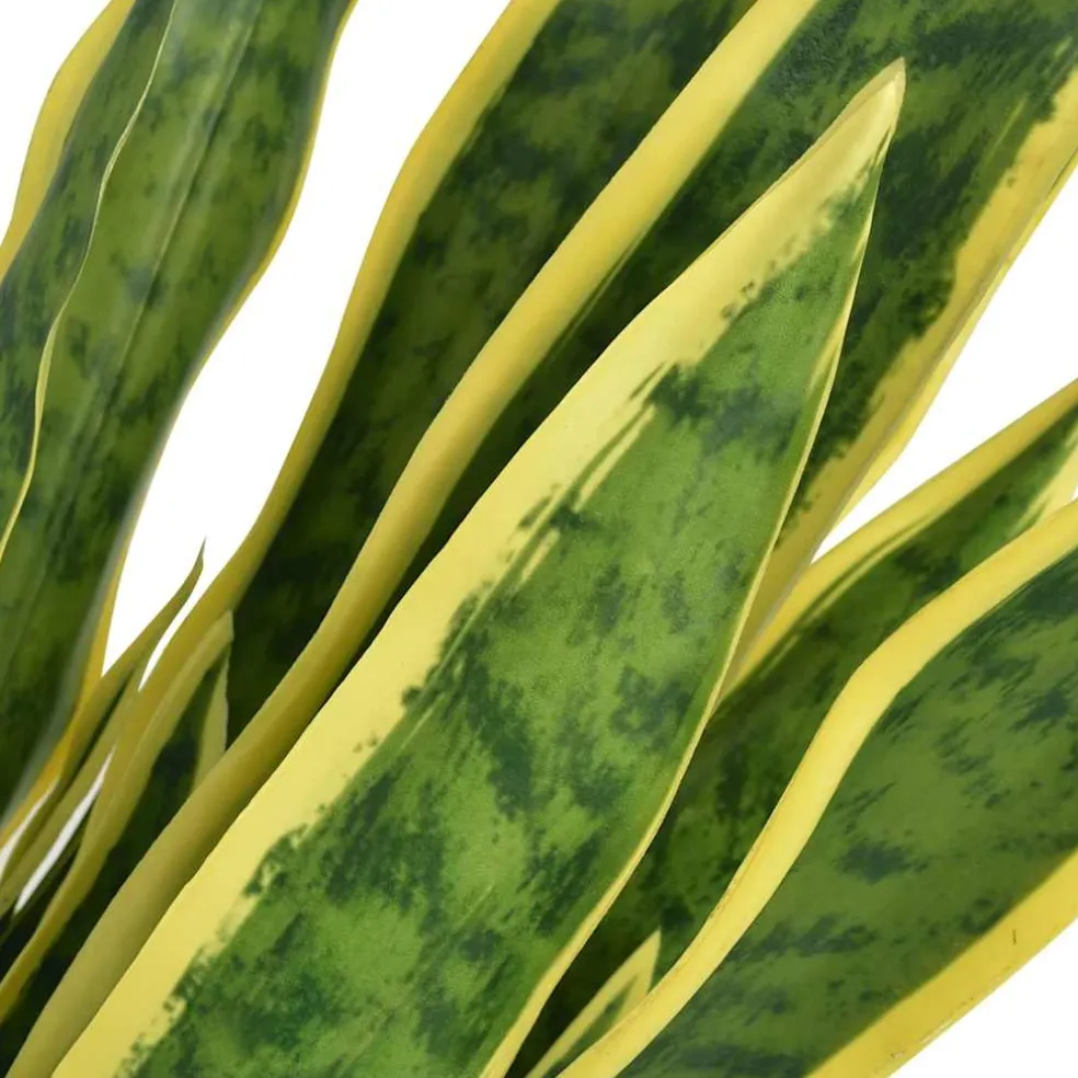 vidaXL Kunst sanseveria plant met pot 90 cm groen
