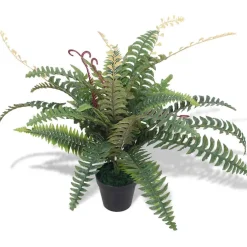 vidaXL Kunst varen plant met pot 60 cm groen