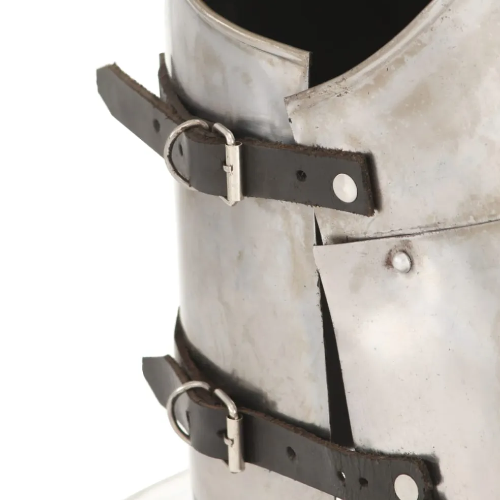 vidaXL Kuras middeleeuws replica LARP staal zilverkleurig