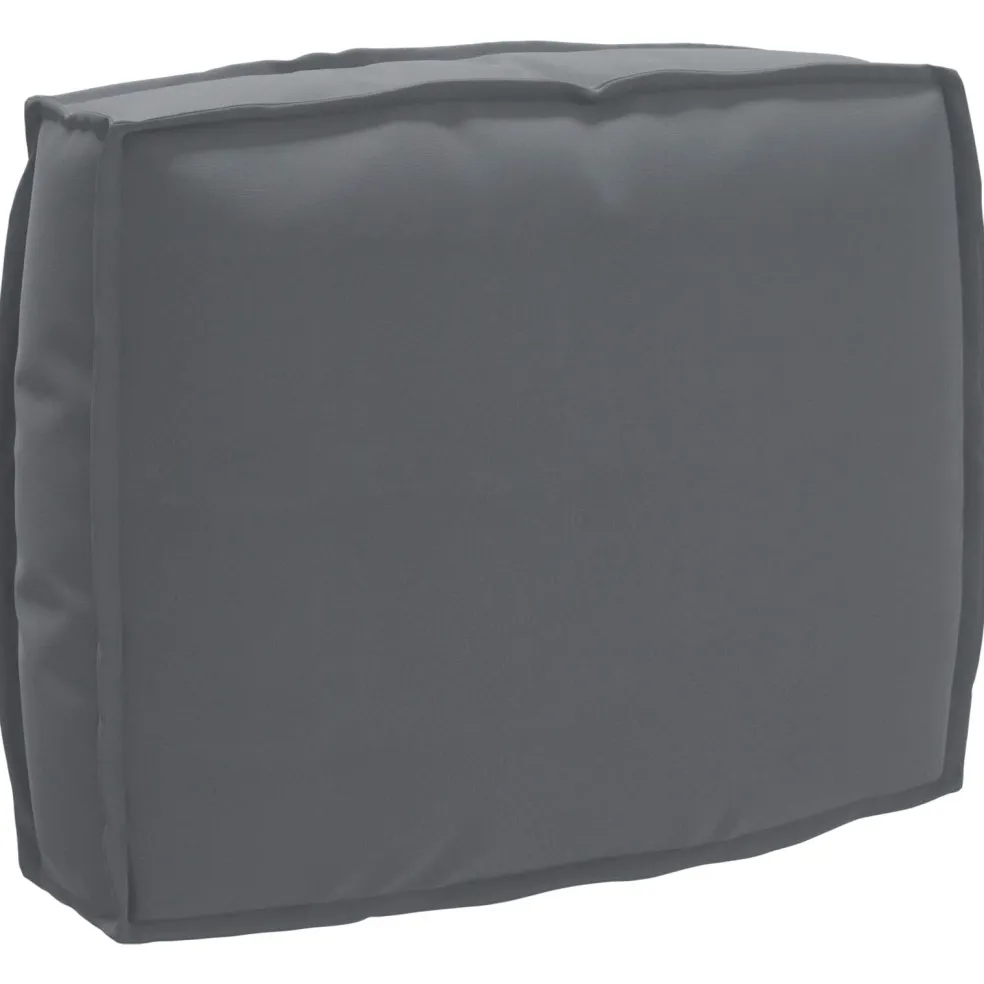 vidaXL Kussen Antraciet 50 x 40 x 12 cm Oxford Stof