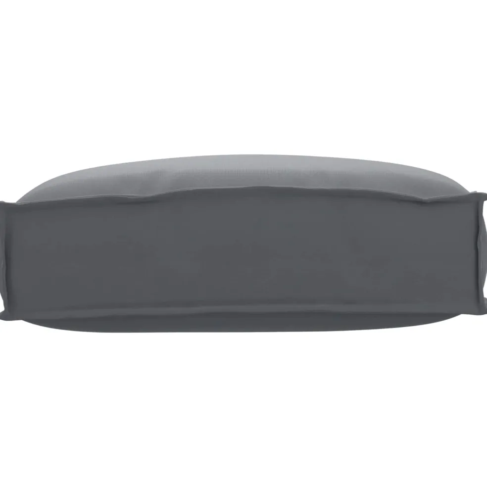 vidaXL Kussen Antraciet 50 x 40 x 12 cm Oxford Stof