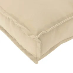 vidaXL Kussen Beige 50 x 40 x 12 cm Oxford Stof