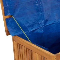 vidaXL Kussenbox voor buiten 60x50x61 cm massief acaciahout
