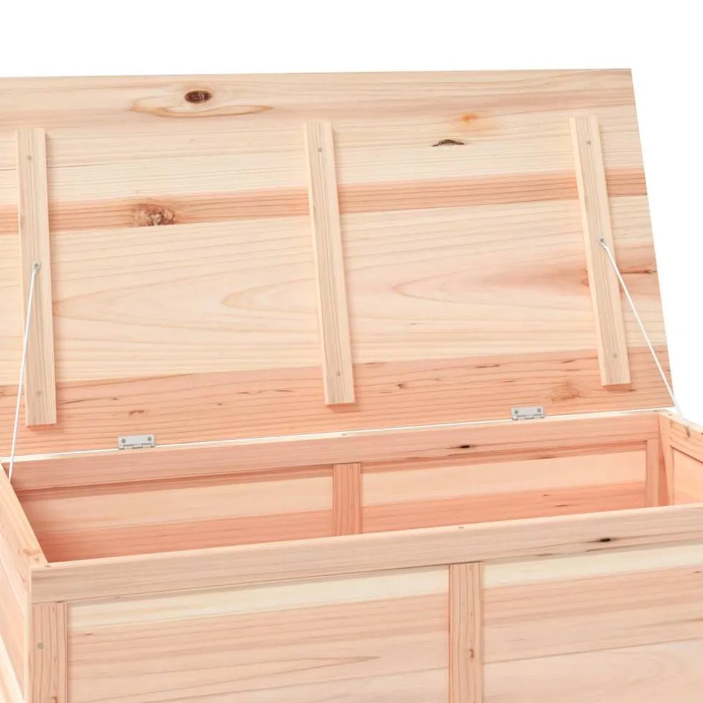 vidaXL Kussenbox 100x50x56 cm massief vurenhout