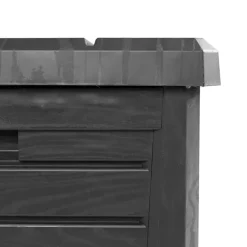 vidaXL Kussenbox 73x50,5x46,5 cm polypropeen antracietkleurig
