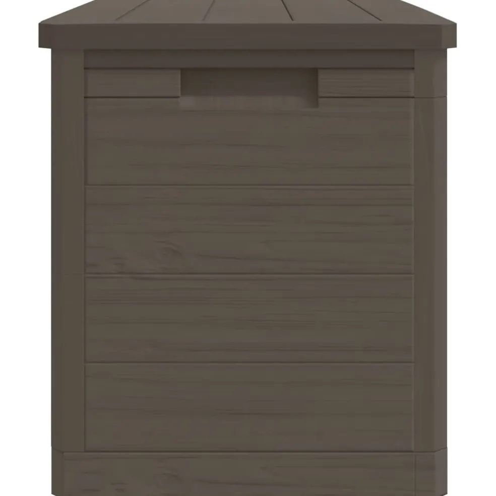 vidaXL Kussenbox 77,5x44,5x53 cm polypropeen bruin