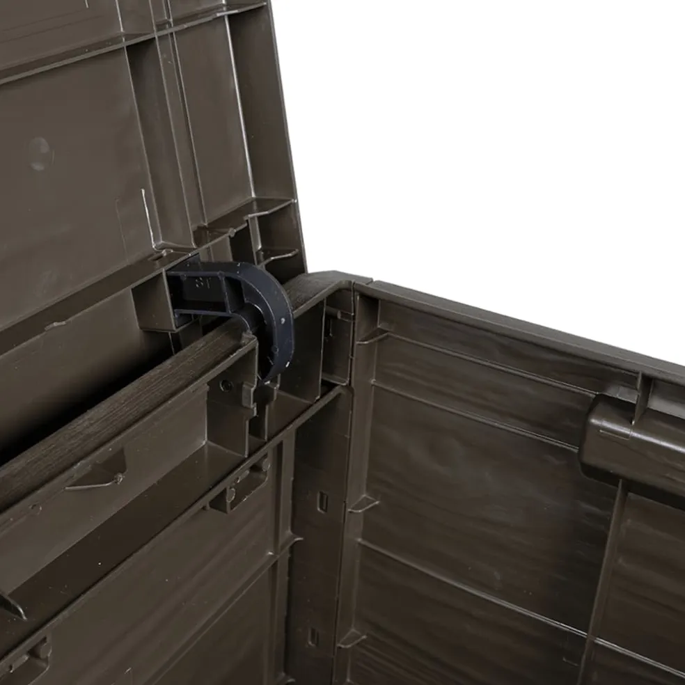 vidaXL Kussenbox 77,5x44,5x53 cm polypropeen bruin
