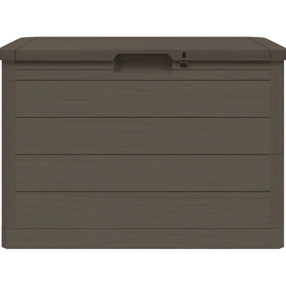 vidaXL Kussenbox 77,5x44,5x53 cm polypropeen bruin
