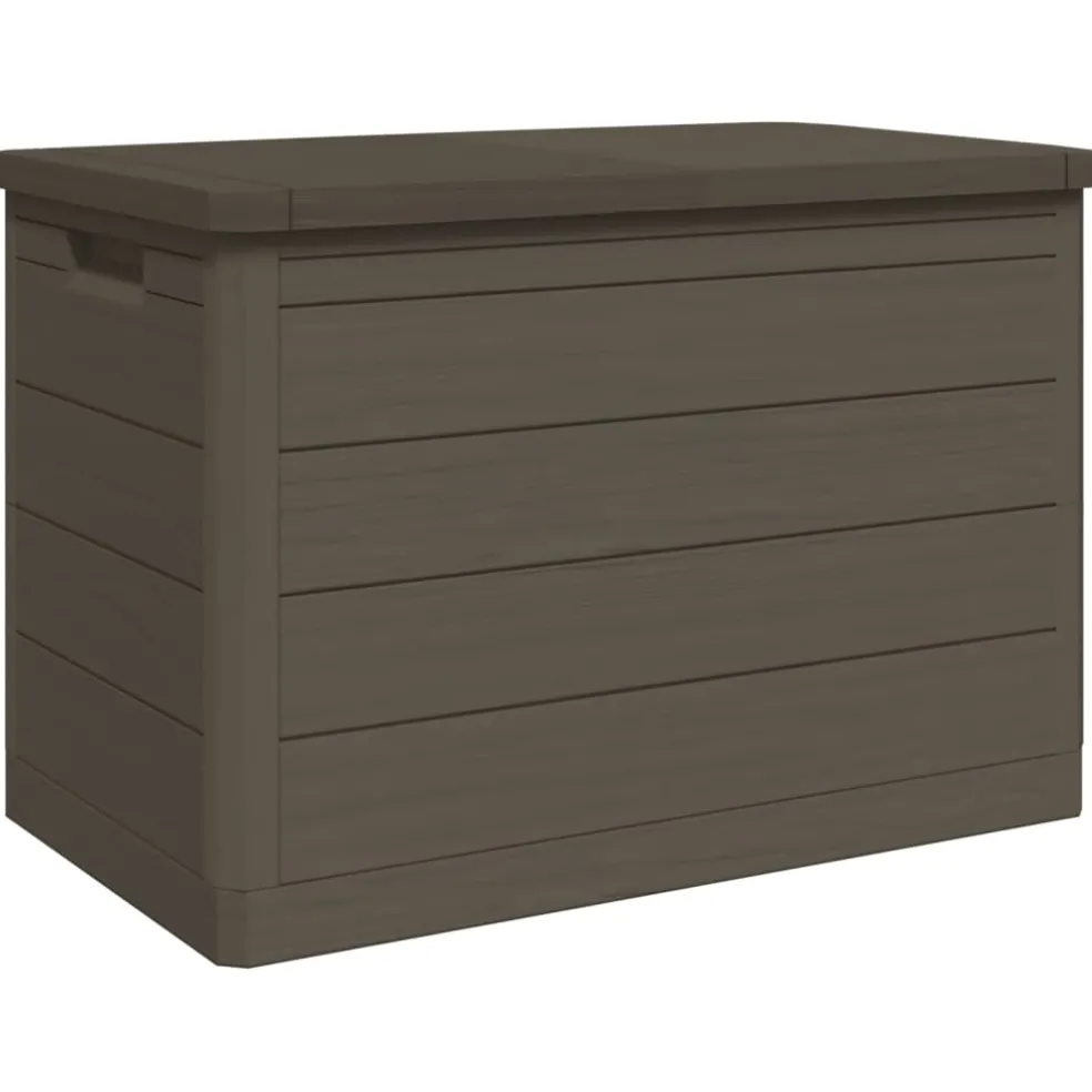 vidaXL Kussenbox 77,5x44,5x53 cm polypropeen bruin