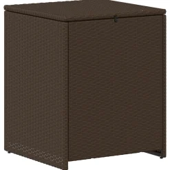 vidaXL Kussenbox 55 x 55 x 69 cm staal