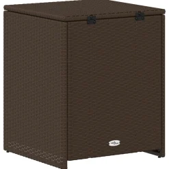 vidaXL Kussenbox 55 x 55 x 69 cm staal