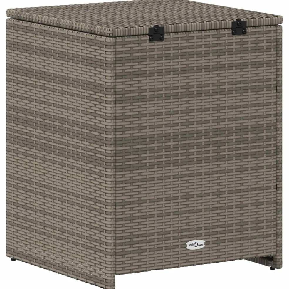 vidaXL Kussenbox 55 x 55 x 69 cm staal