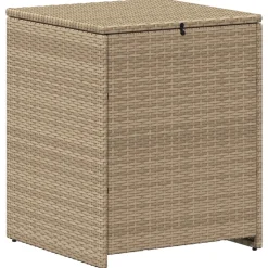 vidaXL Kussenbox 55 x 55 x 69 cm staal