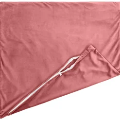 vidaXL Kussen met kussen HEERLEN 2 st Roze fluweel