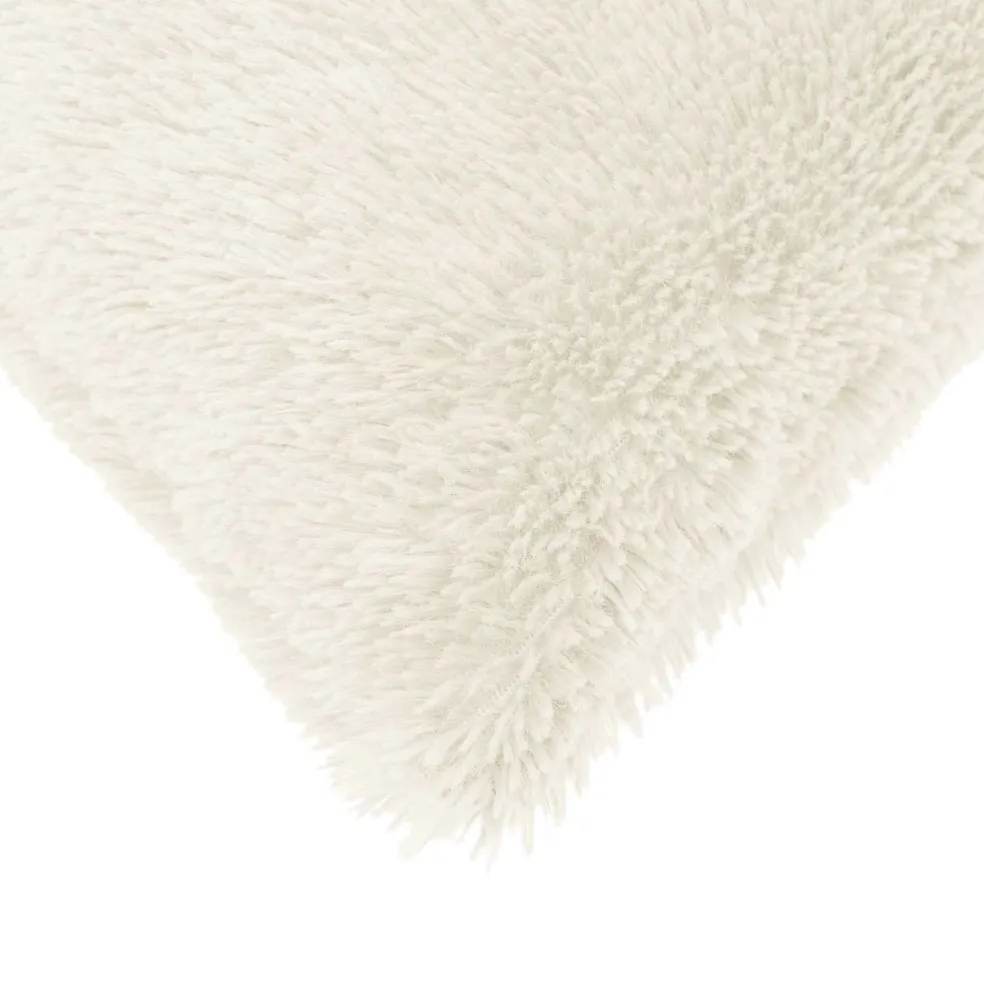 vidaXL Kussen met kussen HEERLEN 6 st Wit PV Fleece