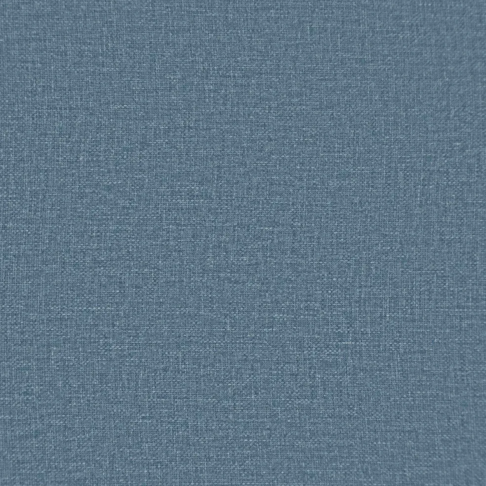 vidaXL Kussen met kussen HOUTEN 2 st Jeans Blauw Faux Linnen