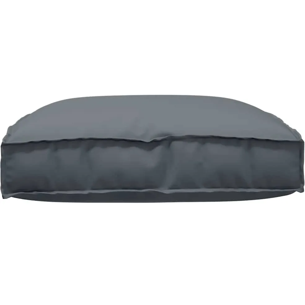 vidaXL Kussen Oxford Stof Antraciet 80 x 80 x 12 cm