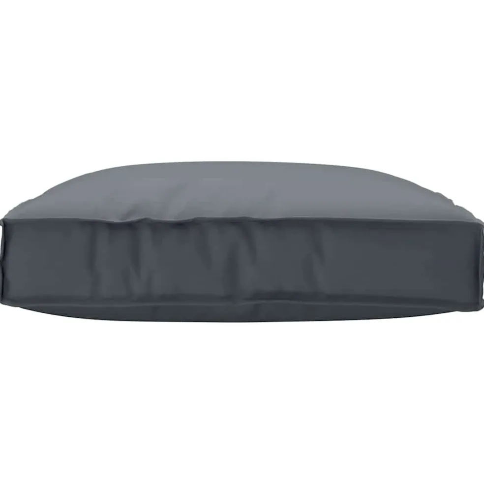 vidaXL Kussen Oxford Stof Antraciet 80 x 80 x 12 cm