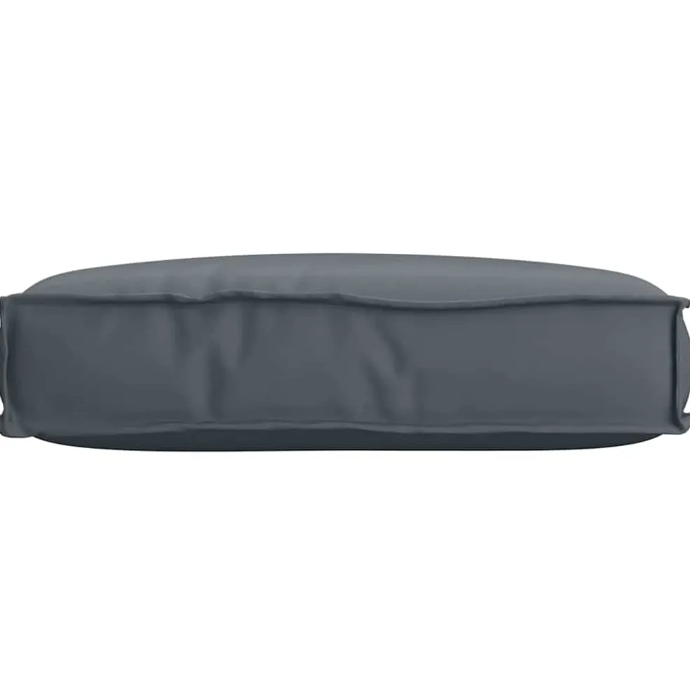 vidaXL Kussen Oxford Stof Antraciet 60 x 40 x 8 cm