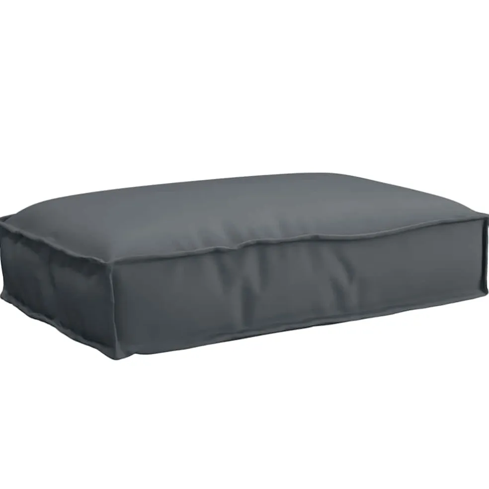 vidaXL Kussen Oxford Stof Antraciet 60 x 40 x 8 cm