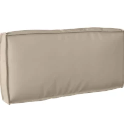 vidaXL Kussen Oxford Stof Taupe 80 x 40 x 12 cm