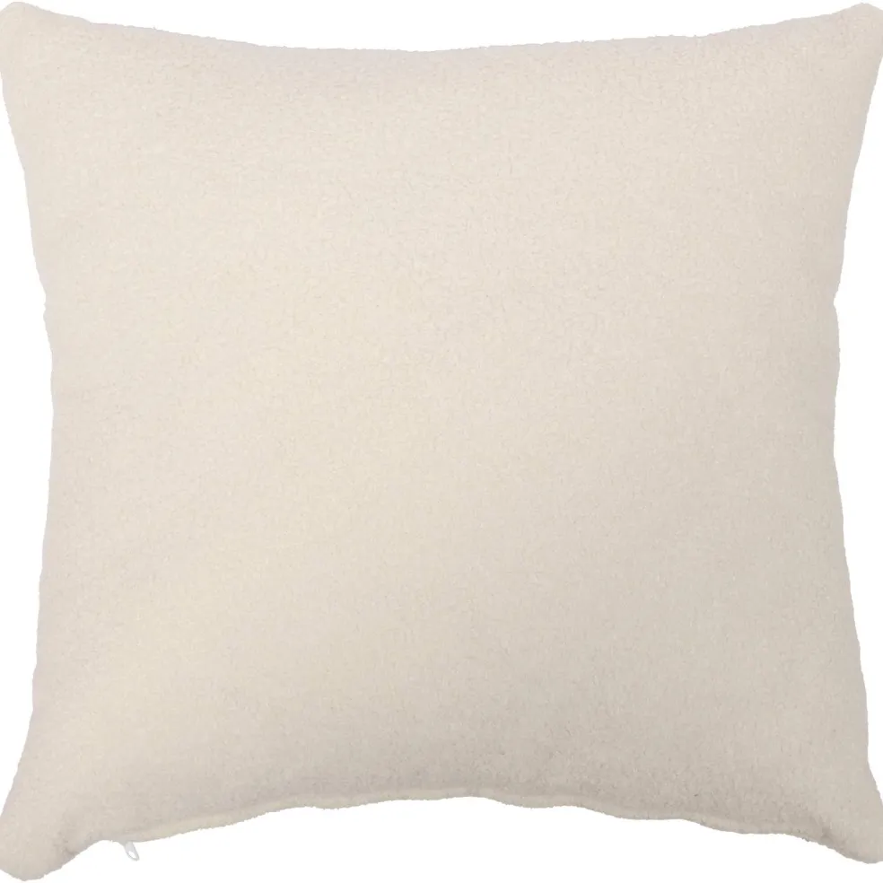 vidaXL Kussensloop 6 pcs HEERLEN Crèmekleurig 30 x 30 cm Bouclé