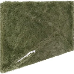 vidaXL Kussensloop 2 pcs HEERLEN Groen 30 x 30 cm PV Fleece